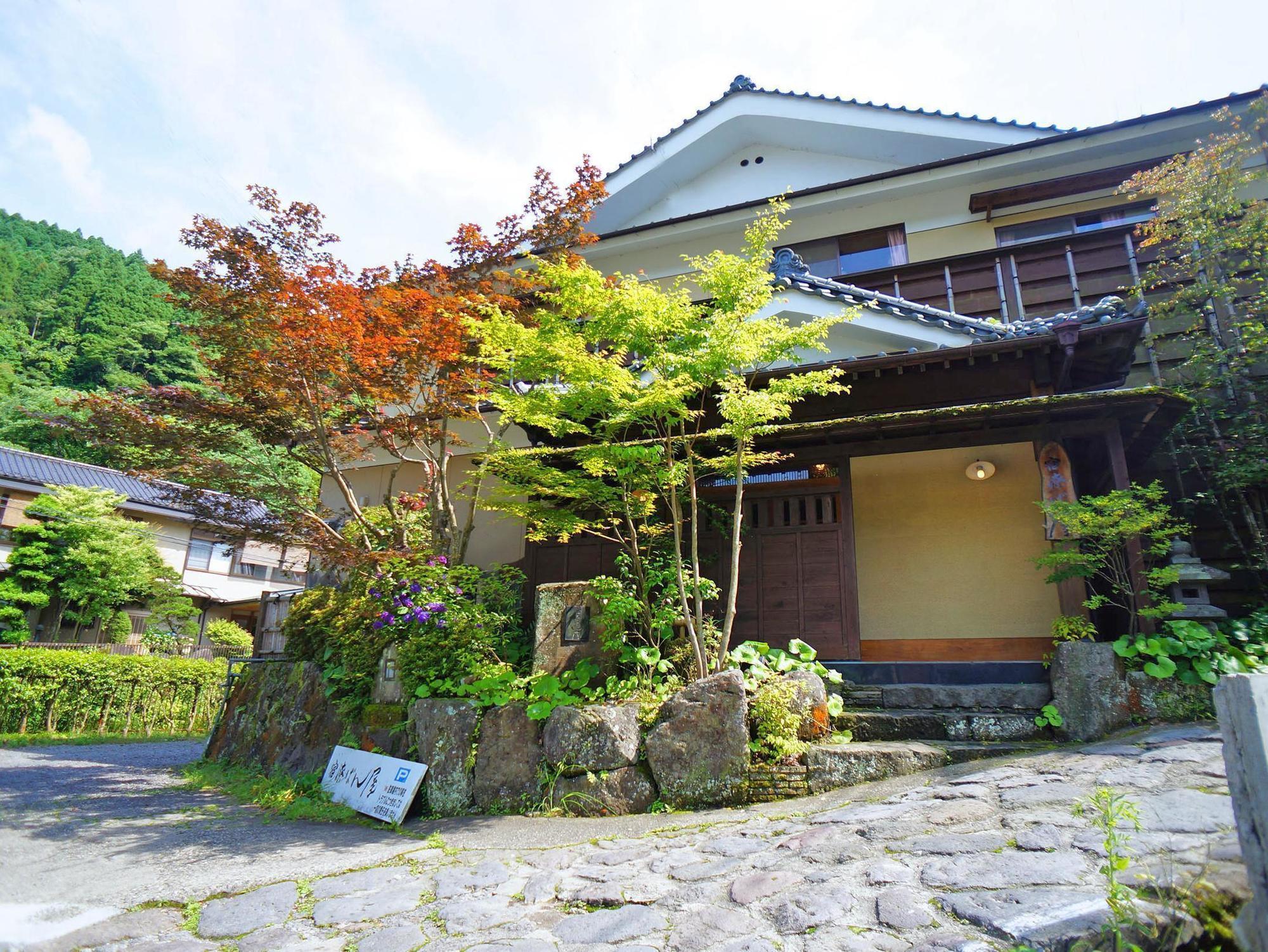 Ban-Ya Hot Spring Inn Yufu Exterior foto